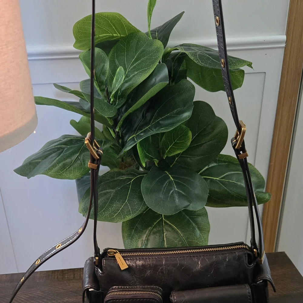 Michael Kors Dakota Small Convertible Pocket Crossbody in Chocolate. NWT